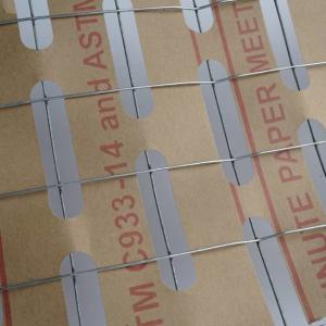 36" × 96" Paper Backed Wire Lath With Integrated Moisture Barrier For Stucco