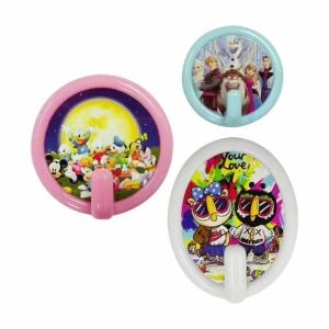 Plastic Sublimation Wall Mounted Hook Diy Custom Wall Hooks For Hanging