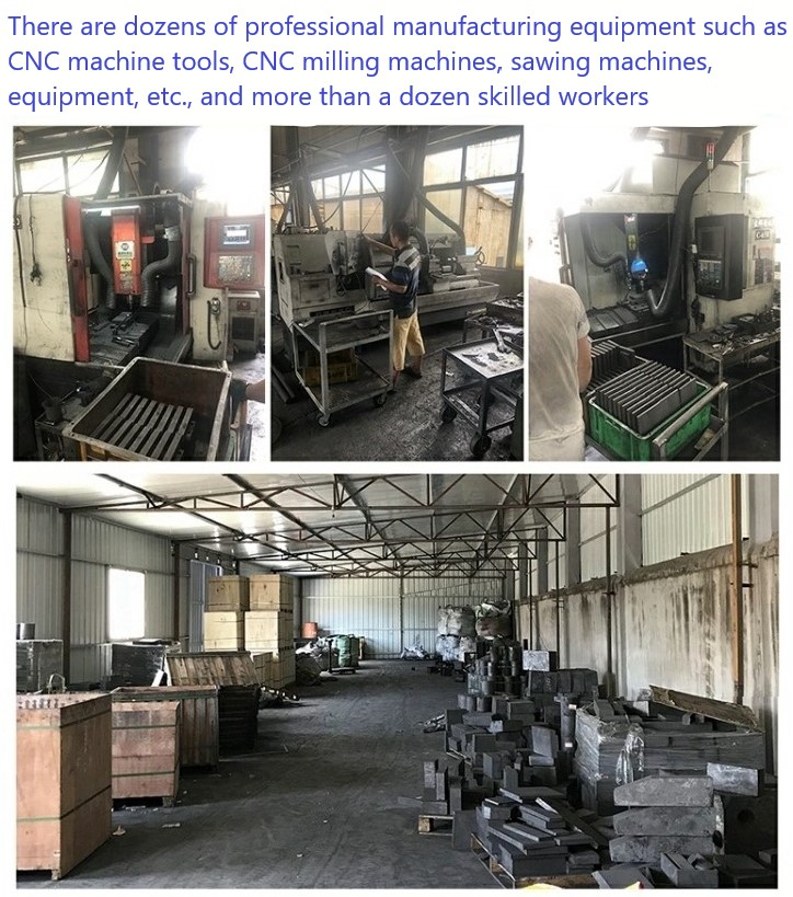 Normal Porosity High Pure Graphite Materials Graphite Mould for Aluminium Casting