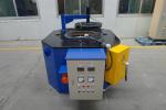 1200KG Blue Tilting Electric Crucible Melting Furnace For 280 Kg/H Iron Steel