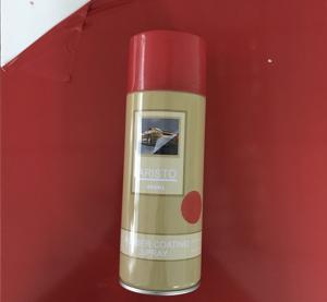 China Water Based Paint Removable Rubber Coating Spray, Red Color Aerosol factory