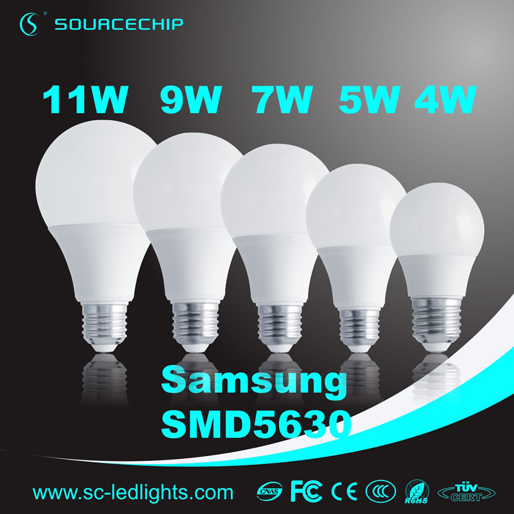 5w SMD 5630 E27 cheap led bulb manufacturers