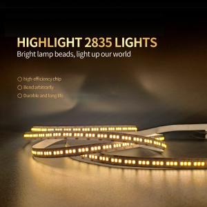 China Hotel Lighting Display Cabinet Decor Flexible Led Strip Lights 2835 120Leds factory