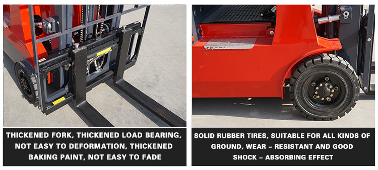4500mm Electric Powered Forklift