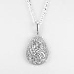 Letters Carved Silver 925 Jewelry Set Ladies Sterling Silver Conch Earrings