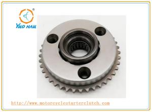 China One Way Motorcycle Starter Clutch Assembly With Radial Ball Bearing / Metallic Color factory
