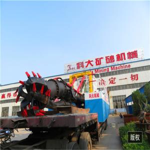 Land 300cbm/H Cutting Suction Dredger With Dredging Dragon Machine