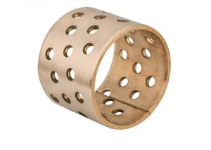 China WGB-090 CuSn8P Self Lubricating Rolled Bronze Wrapped Bearings factory