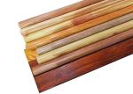 Fire Retardance Fiberglass FRP Shaped Profiles With Wood Grain For Decoration