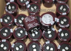 China LXQ Series General Purpose Capacitor 180uF 420V D30H25 ELXQ421VSN181MR25S factory