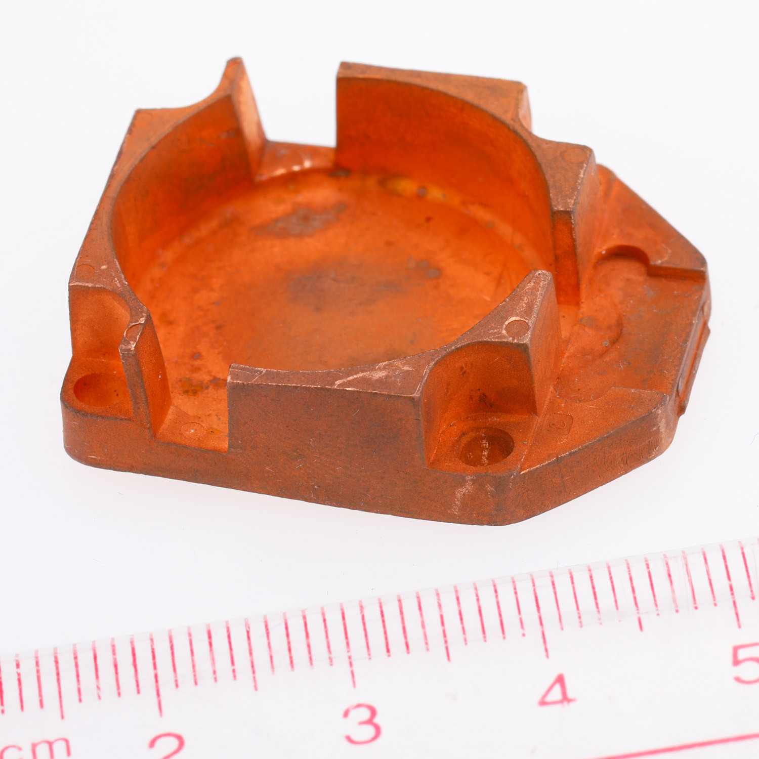 Grounding Reach Copper Injection Molding Parts Tumbled Finish