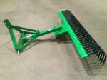 LR - Farm Implements Tractor 3-Point Mounted Landscape Raker; Tractor Attachment