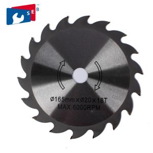 China Fine Cut Circular Saw Blade 165mm TCT Sharpening Disc for Plywood MDF on sale