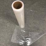 Transparent PE Plastic Protective Film For Painting Work 60 Micron 24 Inches X
