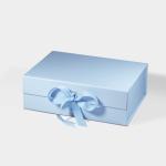 Foldable Magnet Corrugated Packaging Box For Watch Perfume Flower Cake Jewelry
