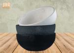 Waterproof Fiberclay Pot Planter Clay Flower Pots White Black Gray Color Round