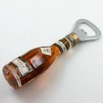 Shinny Gifts Whiskey Bottle Shape Bottle Opener Magnet Sticker Promo Gifts