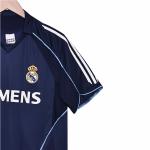 2005-2006 Real Madrid Away Retro Football Jersey Replica Support Team Customizat