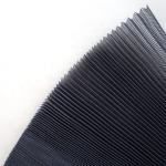 15mm 16mm PP Pleated Mesh Black Plisse Insect Screen