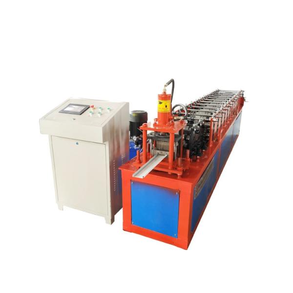 Cold Metal 380v Roller Shutter Door Roll Forming Machine With Customized Model