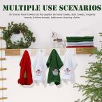 2023 Christmas Towel Gift Set Hypoallergenic Cotton Towels in Gift Box with