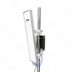 Long Range 4*4 MIMO WiFi Outdoor Antenna 4800-6500 MHz 21 DBi Sector Antenna