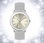 SS Mesh Band ladies wrist watches / fashionable waterproof sports watch
