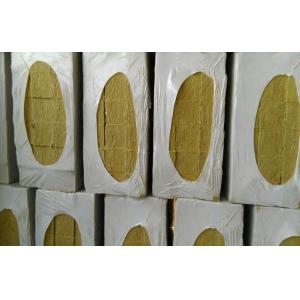 Fireproofing Rock Wool Insulation Block From Molten Basalt Rocks