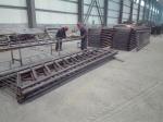 High Rigidity Cattle Feed Barriers Gates , Locking Yoke Feed Barriers
