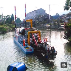 Land 300cbm/H Cutting Suction Dredger With Dredging Dragon Machine