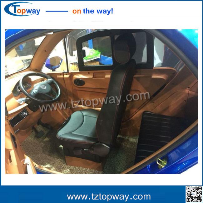 driving Mileage 70km mini fashion electric tricycle for leisure eco friendly