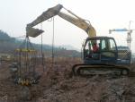 KP380A Round Hydraulic Pile Breaker Construction Equipment For Concrete Pile