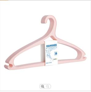 China 41cm Thick Plastic Coat Hangers , 7kg Plastic Towel Hanger factory