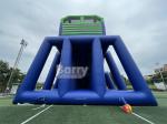 Custom Kid Party Game High 36x14x13m Tripod Giant Water Slide For Large Event