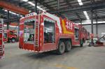 HOWO 10T Fire Rescue Truck Extinguisher Emergency Rescue Dry Powder Type