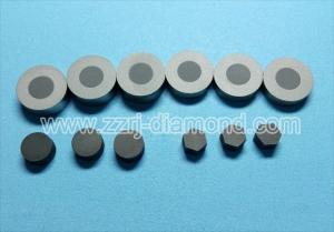 China Polycrystalline diamond blanks For making high carbon wire drawing die factory