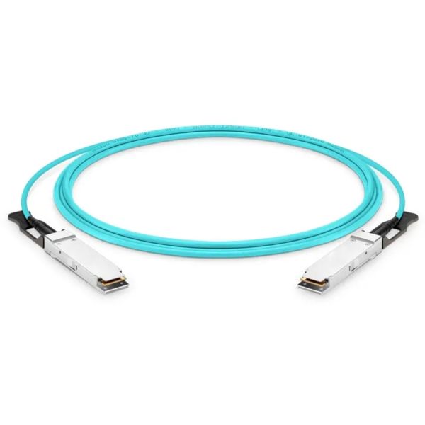 400Gbps QSFP-DD Active Optical Cable ROHS2.0 Compliant And Single 3.3V Power