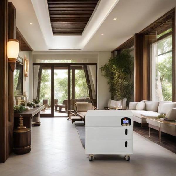 China All in One Home Solar Generator 5kW Inverter with 10.24kWh Lithium Battery Stackable for  OEM Use factory