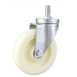 China 04-Medium duty caster screw thread PP caster wheels factory