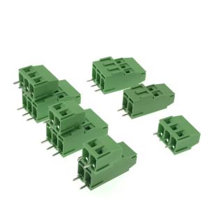 China 5.08mm / 0.2&quot; Dual Row PCB Mount Screw Terminal Blocks Connector With Printed Marker Service factory