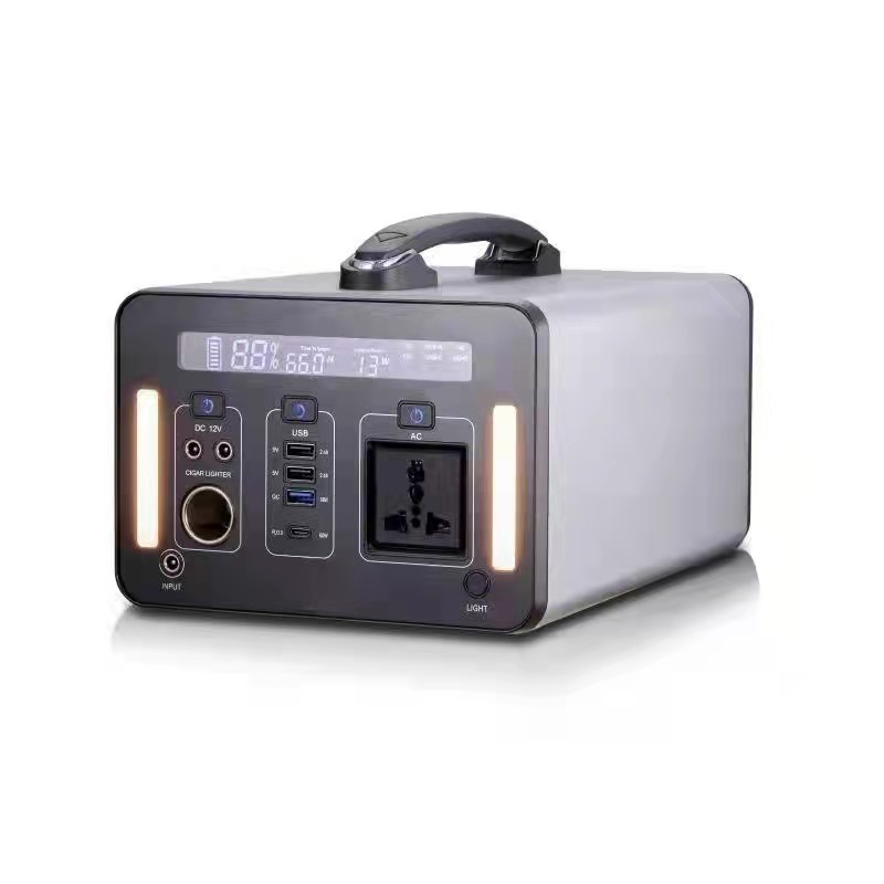 AC100V 270000mAh Outdoor Portable Power Station 1000W Solar Power Generator 10kg
