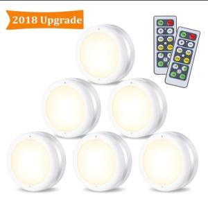 China EMC certified ABS 61*25.5mm Remote Control Under Cabinet Light factory