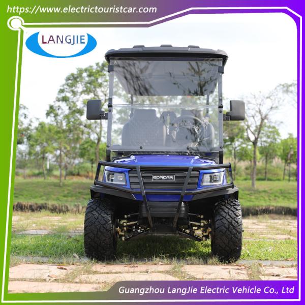 Customized 4 Seater Electric Hunting Car with 5KW AC Motor and 80km Range for Outdoor Adventures