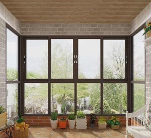 China Space Saving Aluminium Sliding Windows Powder Coated Surface treatment factory