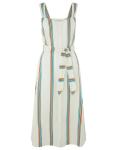 Greek Style Chic Bohemian Ribbon Dress Midi Dress Boho