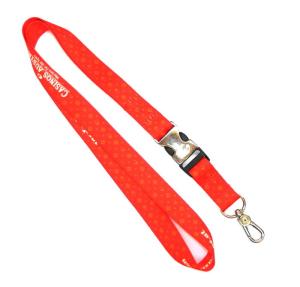 China Special Egg Hook Polyester Heat Transfer Lanyards , Breakaway Badge Lanyards factory
