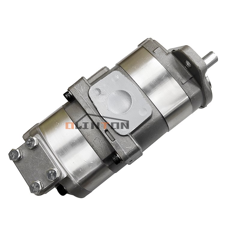 Part No 705-51-20370 Hydraulic Gear Pump For Komatsu Bulldozers D70LE D85E D85ESS