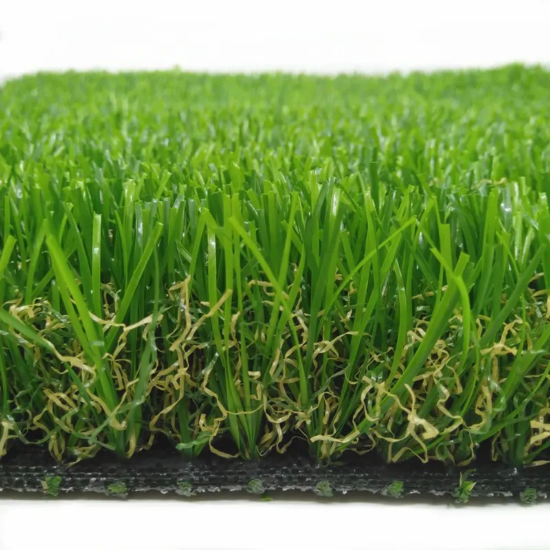Pet Safe Landscaping Synthetic Artificial Grass Carpet Lawn 30mm For Kids 3 / 8 ''