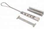 Tension Clamp Outdoor Installing Ftth Fitting High Tension Cable Clamp