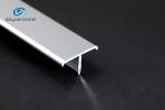 4mm Aluminum T Profiles , T6 T Shaped Aluminum Extrusion GB Approved Bright